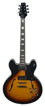 EWA Velvet Semi-Acústica - Sunburst