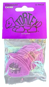 Dunlop Tortex 1,14 Picks Player's Pack 12 Pack Plektrum Set 1,14 mm