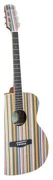 Adam Black 92OMRB Acoustic Guitar Rainbow