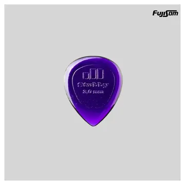 Dunlop Palheta Dunlop Stubby 474R3.0 Roxo Escuro | Fujisom