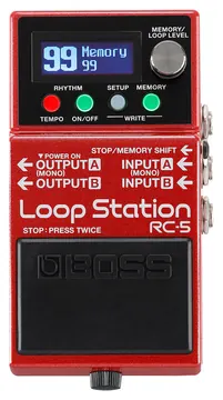 Boss RC-5 Loop Station a pedale per chitarra