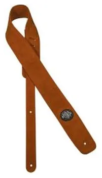 Gaucho Padded Suede Guitar Strap, Light