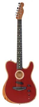 Fender Acoustasonic Telecaster Crimson Red