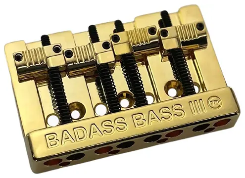 Allparts BB3343002 Leo Quan® Badass III™ 4-string bass bridge