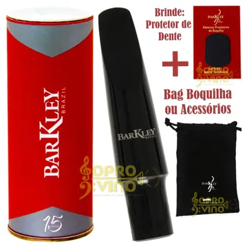 Barkley Boquilha Sax Barítono Barkley New York 7 Bag Protetor Brindes
