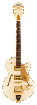 Gretsch Electromatic Chris Rocha Broadkaster Jr. Center Block Rosewood Fingerboard Vintage White
